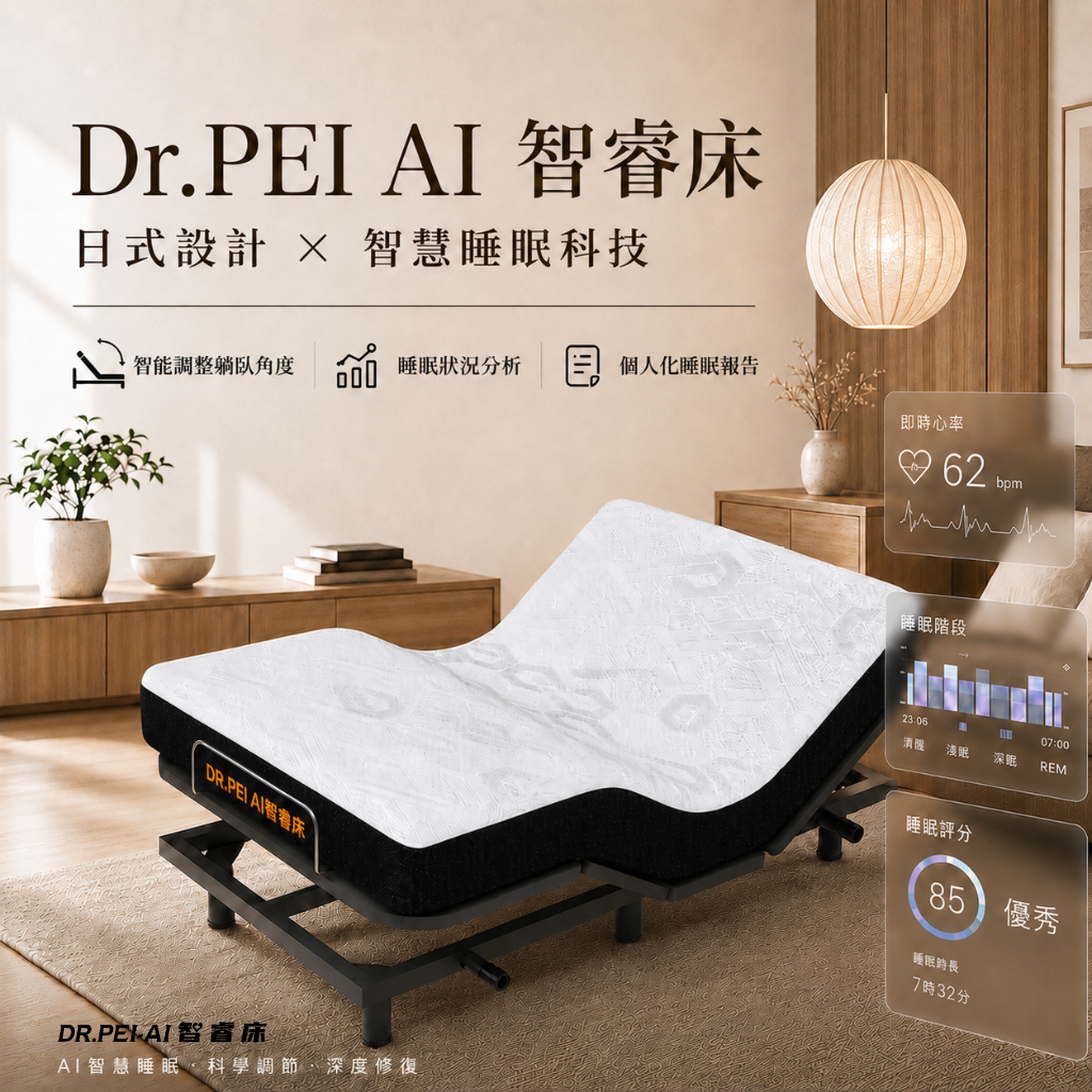 Dr.PEI AI 睡眠智調床