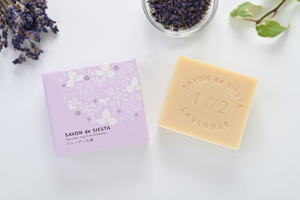 Savon de Siesta 日本原裝冷製皂-北海道特產薰衣草手工皂